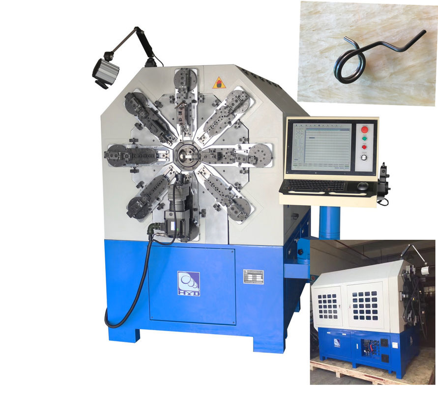 100m / Min Feeding Speed Coil Spring Manufacturing Machine For Low
