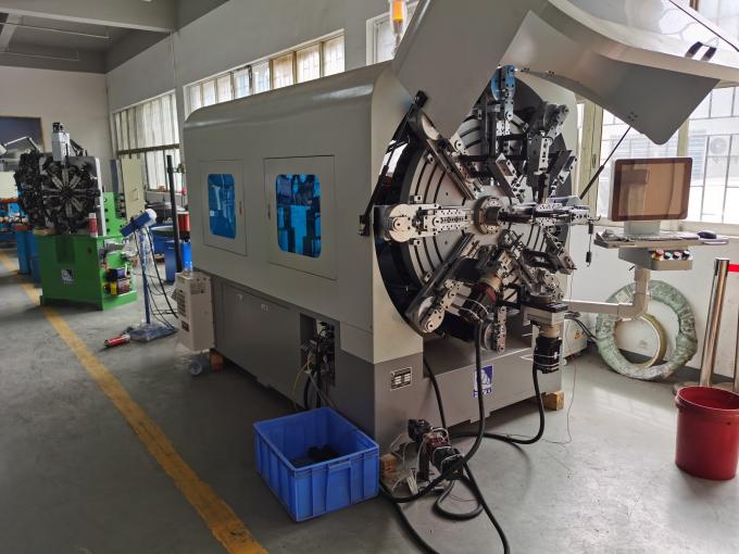 Automatic Compression Forming Spring Coiling Machine With Control CNC