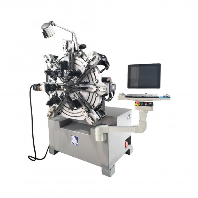 10-Axis CNC Spring Machine for 1.0-4.0mm Wire | 60 RPM Speed