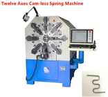 Three Axes CNC Spring Wire Forming Machine With Link Rocker Design