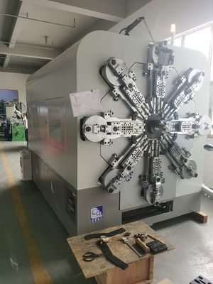 12 Axes Camless CNC Spring Making Machine Wire Forming Coilers Fast Speed