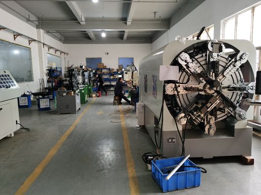 12 Axes Camless CNC Spring Making Machine Wire Forming Coilers Fast Speed