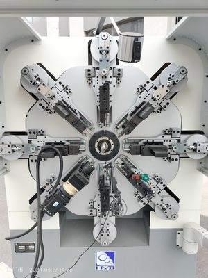 Camless Automatic Spring Machine , Spring Coiling Machine With Twelve Axes