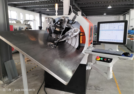 0.3 - 2.5mm Wire Forming Multifunction CNC Spring Making Machine Servo