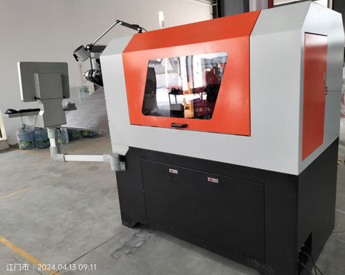 0.3 - 2.5mm Wire Forming Multifunction CNC Spring Making Machine With Servo Drive