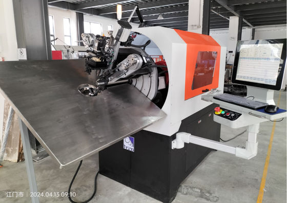 0.3 - 2.5mm Wire Forming Multifunction CNC Spring Making Machine With Servo Drive