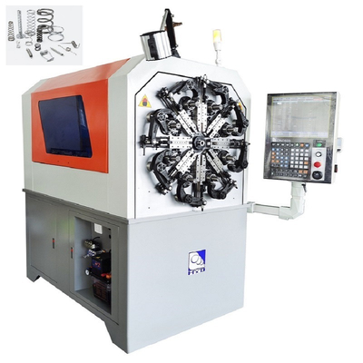 Automatic Spring Making Machine , CNC Cam Wire Forming Machine With Wire Rotary
