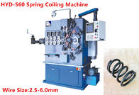 60m / Min Six Axes Helical Spring Wire Machine Automatic Spring Coiling Machine 