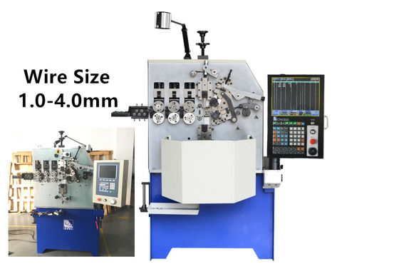 Computerized CNC Torsion Spring Machine 120 Meter Per Min Reel Speed Systems