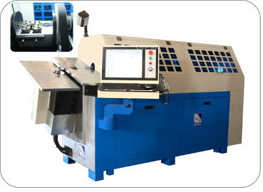 High Accuracy Spring Bending Machine , Ten Axes Stable CNC Wire Bender