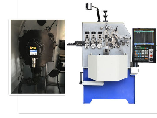 1.0 - 4.0mm Diameter Steel Spring Machine Three Axes For Multi Shape Springs