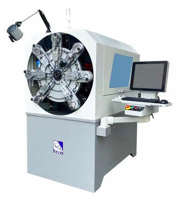 0.3-2.5mm High Efficiency CNC Spring Machine Computer Multi Function Coiler