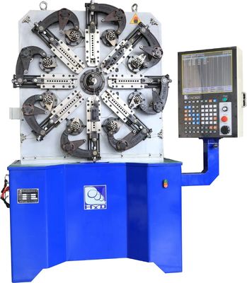 0.8 - 4.2mm Spring Bending Machine , Coil Spring Manufacturing Machine 