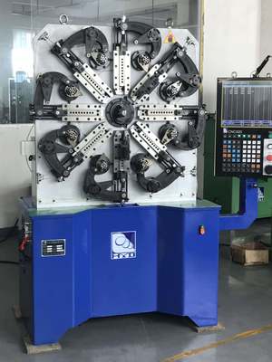 0.8 - 4.2mm Spring Bending Machine , Coil Spring Manufacturing Machine 