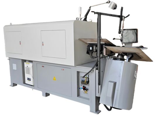 Spring Steel 2 - 8mm 3D CNC Wire Bender Stable Forming With CNC System