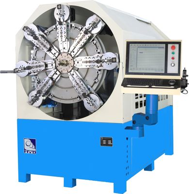 Multi Axes Computer Spring Forming Machine High Output CNC Spring Machine Line