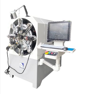 HYD 0.3-2.5mm High Efficiency CNC Spring Machine  Multi-function Computer Spring Machine