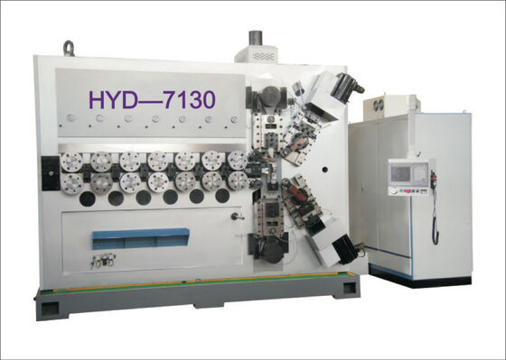 Automatic 7 Axis CNC Multifunction Coiling Spring Making Machine 6-16mm Core Motor Component for Metal & Metallurgy