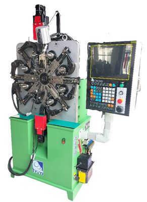 Customized 6-axis cam spring machine Automatic Spring Forming Machine , CNC Spring Machine With 150KG Decoiler
