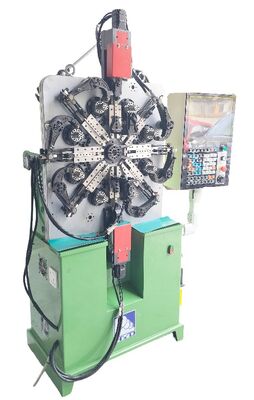 Customized 6-axis cam spring machine Automatic Spring Forming Machine , CNC Spring Machine With 150KG Decoiler