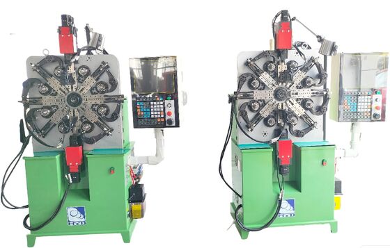 Customized 6-axis cam spring machine Automatic Spring Forming Machine , CNC Spring Machine With 150KG Decoiler