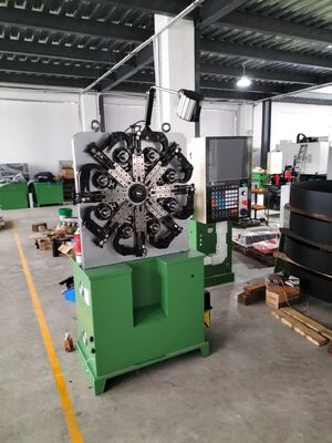 Automatic Spring Forming Machine , CNC Spring Machine With 100KG Decoiler