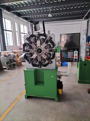 Automatic Spring Forming Machine , CNC Spring Machine With 100KG Decoiler