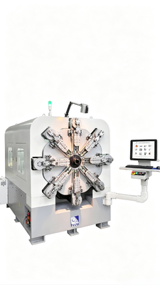 Industrial Wire Forming Machine , High Speed 10 Axes Spring Bending Machine