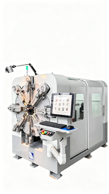 80m Per Min CNC Spring Making Machine Wire Bending And Sixteen Axes Systems
