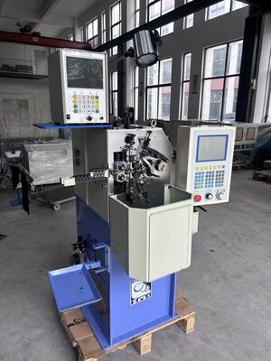 Six Axes Spring Coiling Machine Wire Dimater 0.5-2.0mm Spring Coiler Equipment