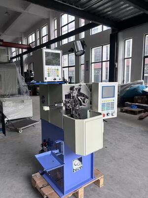 Six Axes Spring Coiling Machine Wire Dimater 0.5-2.0mm Spring Coiler Equipment