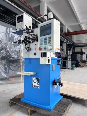 Six Axes Spring Coiling Machine Wire Dimater 0.5-2.0mm Spring Coiler Equipment