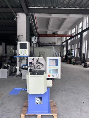 Six Axes Spring Coiling Machine Wire Dimater 0.5-2.0mm Spring Coiler Equipment