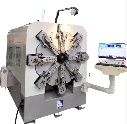 Camless Automatic Spring Machine , Spring  Making Machine With Twelve Axes
