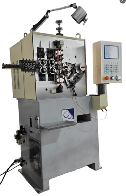 Six Axes Spring Coiling Machine Wire Dimater 0.5-2.0mm Spring Coiler Equipment