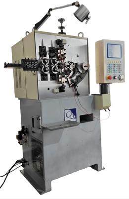 Six Axes Spring Coiling Machine Wire Dimater 0.5-2.0mm Spring Coiler Equipment