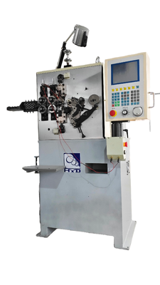 Six Axes Spring Coiling Machine Wire Dimater 0.5-2.0mm Spring Coiler Equipment