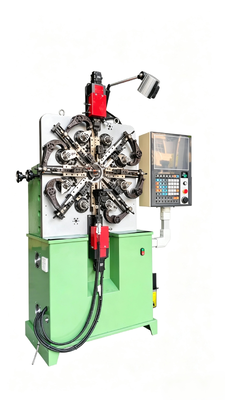 141m / Min Feeding Speed CNC Spring Former With Front Rotation Function
