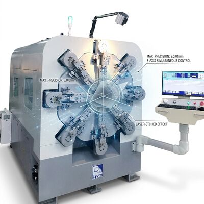 High Accuracy CNC Spring Making Machine Single Axis Servo Motor Systems
