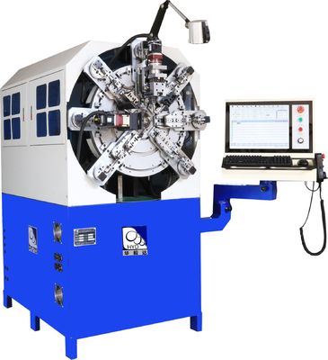 CNC Control Spring Bending Machine Coiling 0.3 - 2.5mm Wire CNC Spring Machine