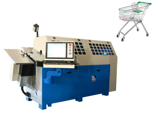 10 Axes Computer Wire Bender Machine Shaping Low Carbon Steel 2.0-6.0mm Wire For CNC Spring Machine