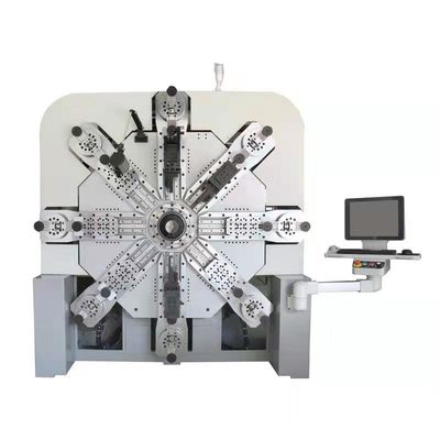 Compression Spring Forming Machine Camless CNC 12 Axes Servo Control System