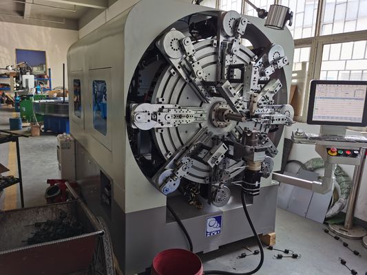 Multifunctional CNC Spring Coiling Machine With Wire Rotation Coil Systems