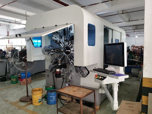 Automobile Suspension Spring Coiling Machine 6.0mm Camless CNC Spring Machine