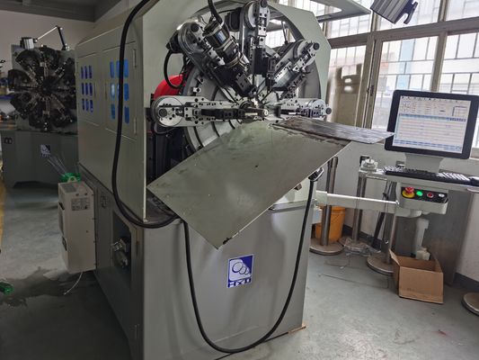 Rock Free Camless 12 Axes CNC Spring Forming Making Machine Wire Rotary