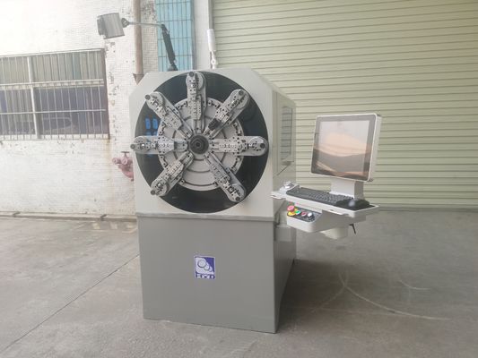 Rock Free Camless 12 Axes CNC Spring Forming Making Machine Wire Rotary