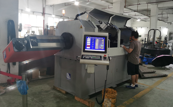 Servo Shaking Head Bending 3D CNC Wire Bender Forming Machine