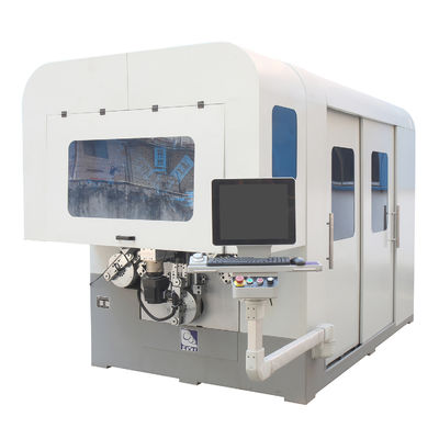 Camless 14 Axes CNC Spring Making Coiling Machine With Wire Rotary Former