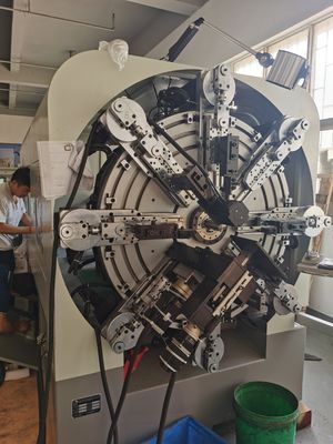 100m Per Min Feeding Coil Spring Manufacturing Machine Low Carbon Steel