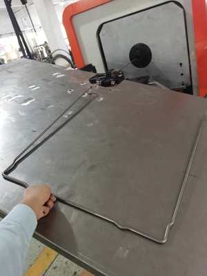 Automatic Wire Bending Equipment Ten Axes Controlled With 70m / Min Feeding Speed